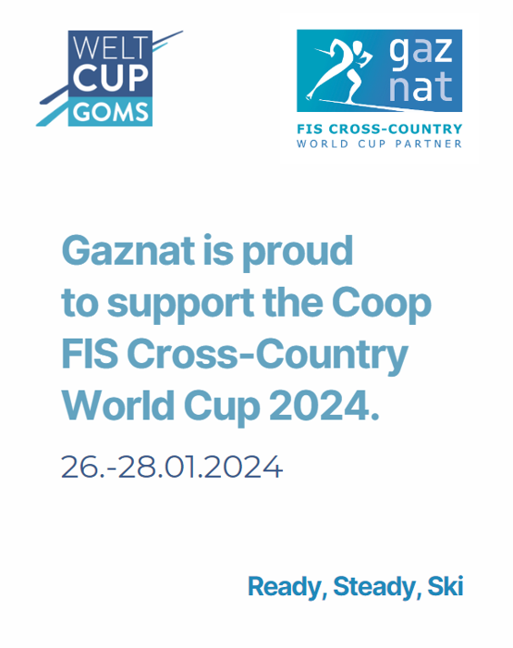 Coupe du monde de ski de fond 2024 - Gaznat is proud to support Cross-Country World Cup